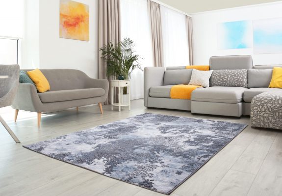 Χαλί μοντέρνο αφηρημένο γκρι μπλε Ostia 7015/953 - 2,20x3,20 Colore Colori - Image 3