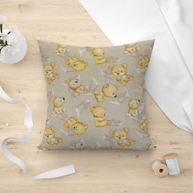 LINO ΜΑΞΙΛΑΡΟΘΗΚΗ SAILOR BEAR 101 BEIGE 45X45 80% Βαμβάκι 20% Πολυέστερ
