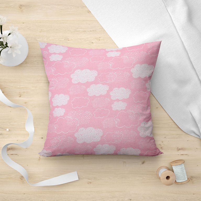 LINO ΜΑΞΙΛΑΡΟΘΗΚΗ MILO 301 PINK 45X45 80% Βαμβάκι 20% Πολυέστερ - Image 1