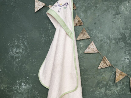 Κάπα 75x75 - Zooborn της NIMA Bebe 100% Cotton (75x75 (0-12 μηνών)).