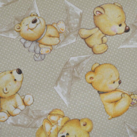 LINO ΜΑΞΙΛΑΡΟΘΗΚΗ SAILOR BEAR 101 BEIGE 45X45 80% Βαμβάκι 20% Πολυέστερ - Image 2
