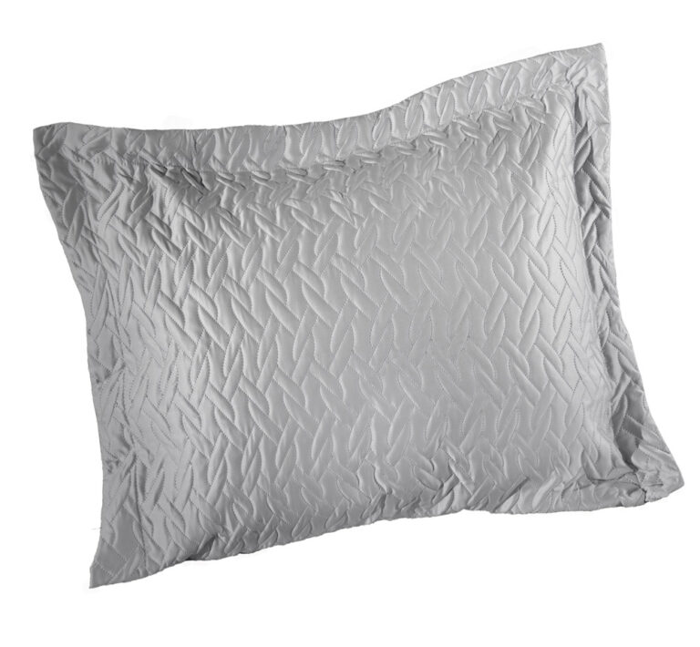 Μαξιλαροθήκη διακοσμητική PAVILON SILVER 40X40 ΧΩΡΙΣ ΓΕΜΙΣΗ της Guy Laroche (100% Microsatin) - Image 1