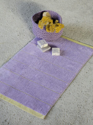 Πατάκι Μπάνιου 50x80 Agua - Lavender της NIMA Πατάκι 50x80 100% Cotton