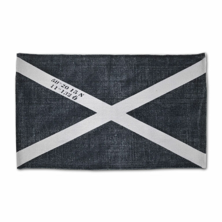 4644 Πατάκι Indigo Flag 60X90 της Down Town 60x90 (100% Cotton) - Image 1