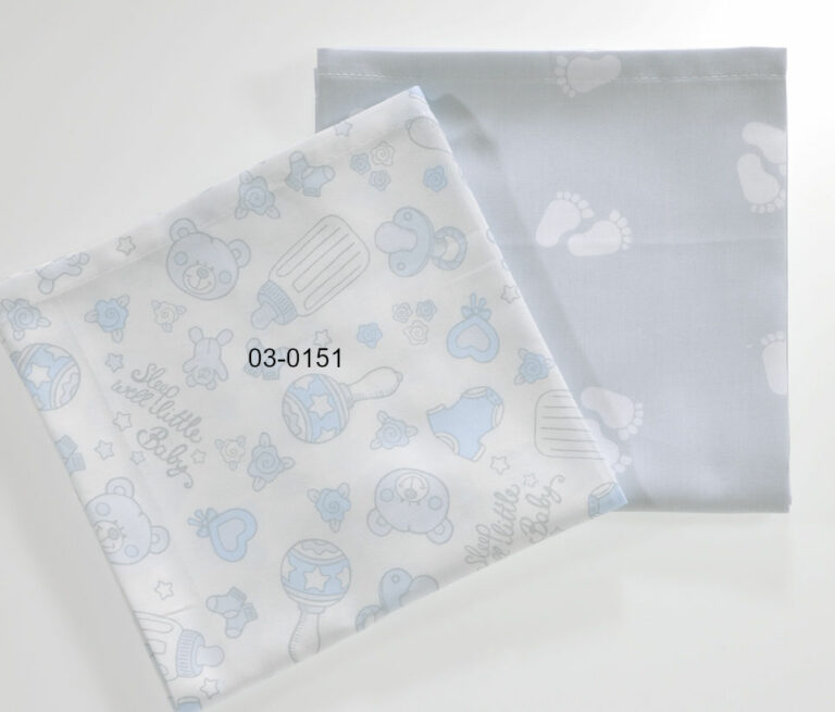 Πάνα Αγκαλιάς 673 της Down Town 80X80 (100% Βαμβάκι Σατέν Πενιέ 220 Κλωστές) - Image 1