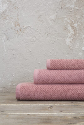 Πετσέτα 80x150 Bold - Pink της Nima Home 100% Low Twist Cotton, 550 gsm (Μπάνιου 80x150)