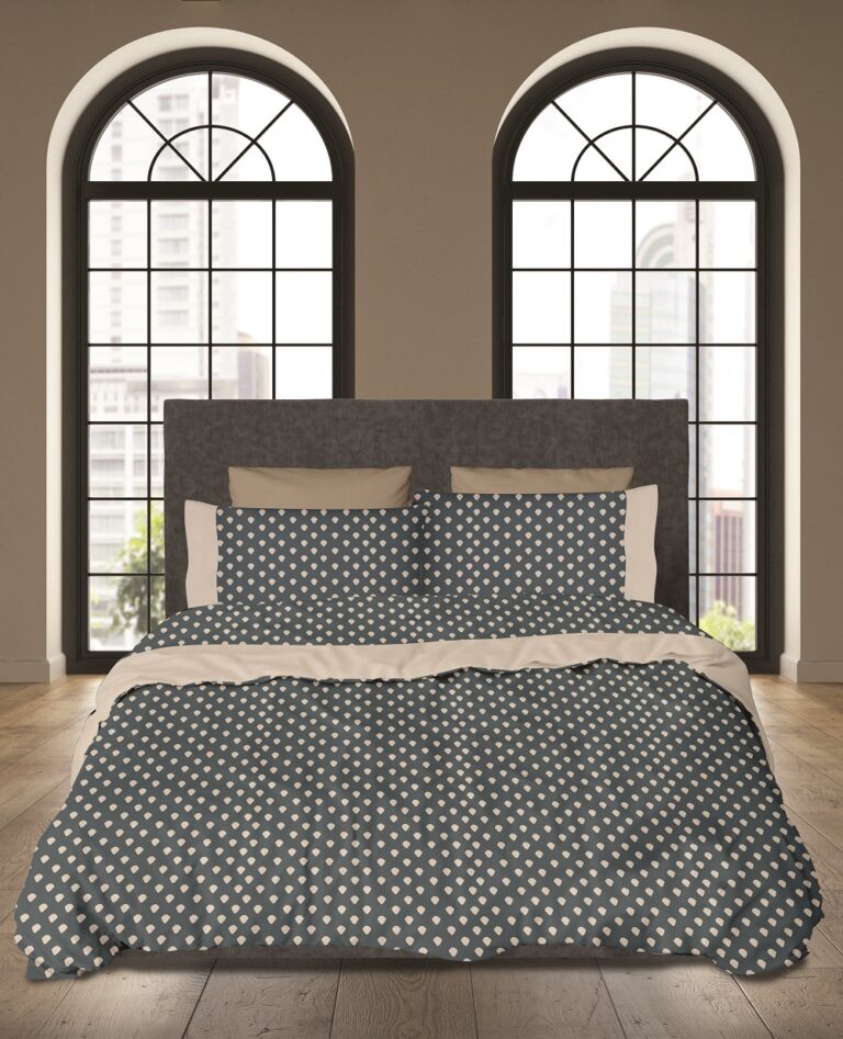 drops ΣΕΤ ΠΑΠΛΩΜΑ 160Χ240cm 50x70cm DROPS 100% COTTON Makis Tselios - Image 1