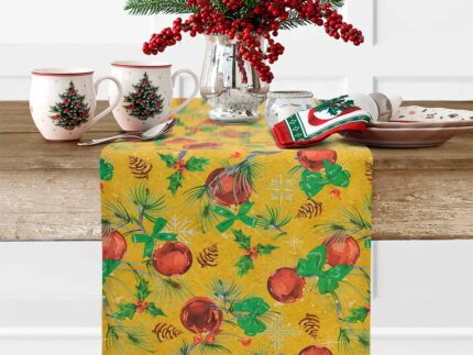 LINO ΤΡΑΒΕΡΣΑ KALIADY 40X150 50% Βαμβάκι 50% Πολυέστερ