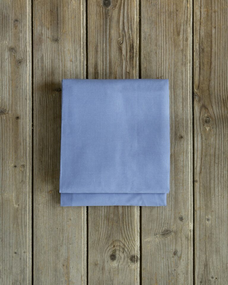 Σεντόνι Γίγας Superior Satin - Denim Blue της Nima Home 100% Satin Cotton, 220 T.C. Γίγας 270x280 - Image 1