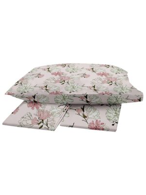 Παπλωματοθήκη Menta Εμπριμέ 070 Pink Υπέρδιπλη (230x250) SUNSHINEHOME - Image 2