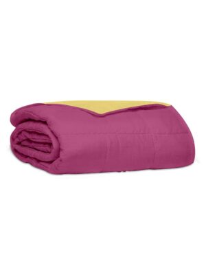 Κουβερλί percale μονόχρωμο Pink Μονό (160x220) SUNSHINEHOME