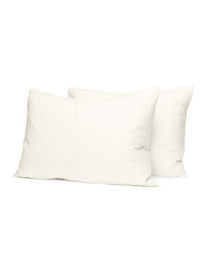Μαξιλαροθήκες Cotton Feelings 100 White 50x70 SUNSHINEHOME