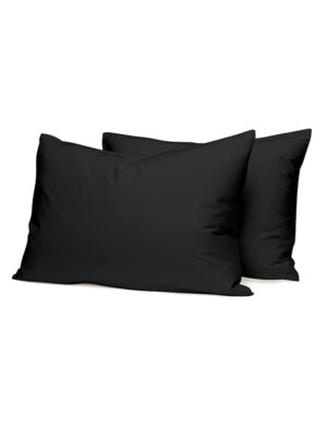 Μαξιλαροθήκες Cotton Feelings 111 Black 50x70 SUNSHINEHOME