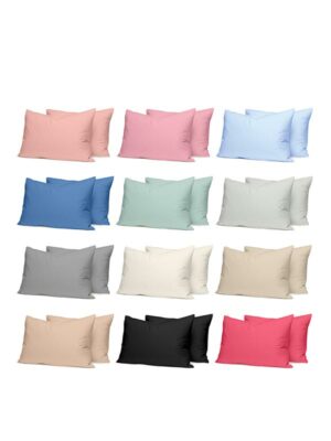 Μαξιλαροθήκες Cotton Feelings 113 Red 50x70 SUNSHINEHOME - Image 3