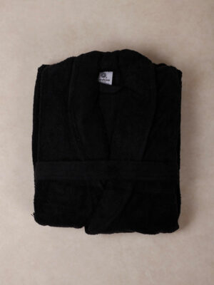 Μπουρνούζι Sato Black Large SUNSHINEHOME