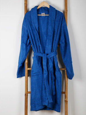 Μπουρνούζι Sato Blue Large SUNSHINEHOME - Image 2