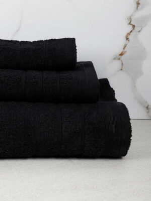 Πετσέτα Χίμπουρι 15 Black Χεριών (40x60) SUNSHINEHOME - Image 2