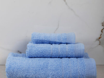 Πετσέτα Χίμπουρι 16 Light Blue Χεριών (30x50) SUNSHINEHOME