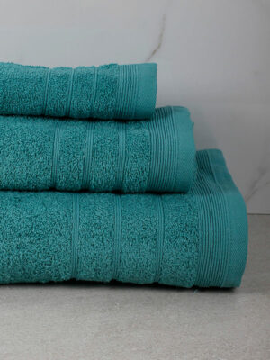 Πετσέτα Χίμπουρι 20 Petrol Χεριών (40x60) SUNSHINEHOME - Image 2