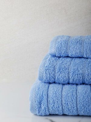 Πετσέτα πενιέ Dory 1 Light Blue Μπάνιου (80x150) SUNSHINEHOME - Image 2