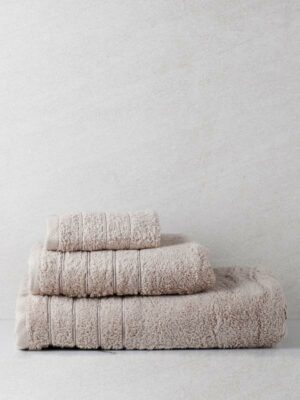 Πετσέτα πενιέ Dory 11 Medium Beige Μπάνιου (80x150) SUNSHINEHOME