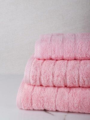 Πετσέτα πενιέ Dory 15 Pink Μπάνιου (80x150) SUNSHINEHOME - Image 2