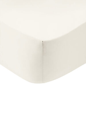 Κατωσέντονο Cotton Feelings με λάστιχο 100 White Διπλό (160x200+30) SUNSHINEHOME