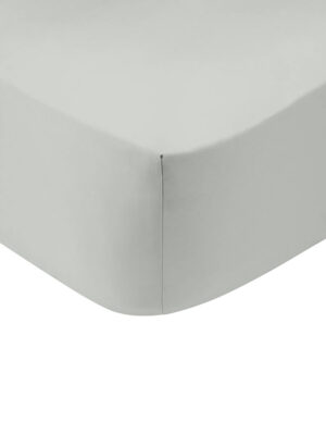 Κατωσέντονο Cotton Feelings με λάστιχο 106 Light Grey Υπέρδιπλο (180x200+30) SUNSHINEHOME