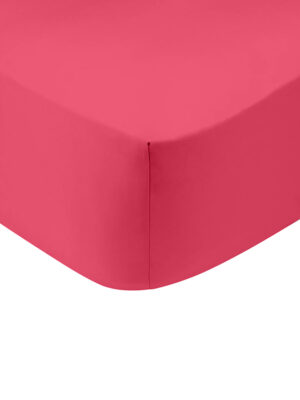 Κατωσέντονο Cotton Feelings με λάστιχο 112 Fuchsia Διπλό (160x200+30) SUNSHINEHOME