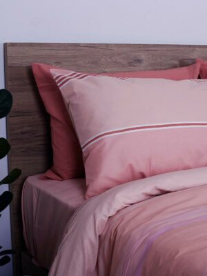 Σετ Σεντόνια Cotton Feelings 2034 Pink Μονό (165x270) SUNSHINEHOME - Image 4