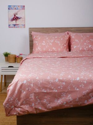 Σετ Σεντόνια Cotton Feelings 924 Pink Μονό (165x270) SUNSHINEHOME