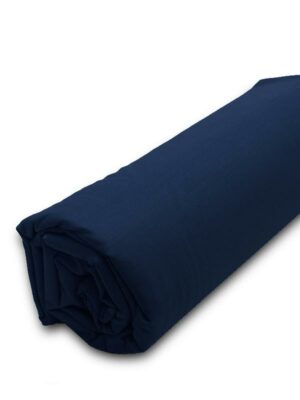 Κατωσέντονο Menta με λάστιχο 26 Navy Μονό (100x200+25) SUNSHINEHOME - Image 2