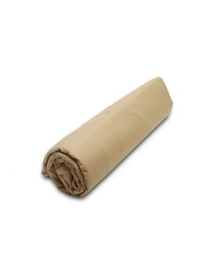 Κατωσέντονο Menta με λάστιχο 4 Beige Διπλό (160x200+25) SUNSHINEHOME
