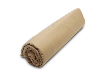 Κατωσέντονο Menta με λάστιχο 4 Beige Ημίδιπλο (120x200+25) SUNSHINEHOME