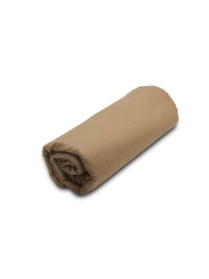 Κατωσέντονο Menta με λάστιχο 5 Brown Μονό (100x200+25) SUNSHINEHOME