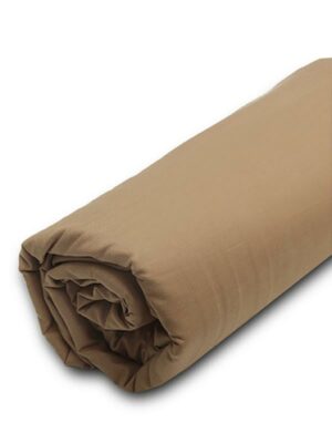 Κατωσέντονο Menta με λάστιχο 5 Brown Διπλό (160x200+25) SUNSHINEHOME - Image 2
