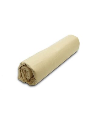 Κατωσέντονο Menta με λάστιχο 3 Light Beige Διπλό (160x200+25) SUNSHINEHOME