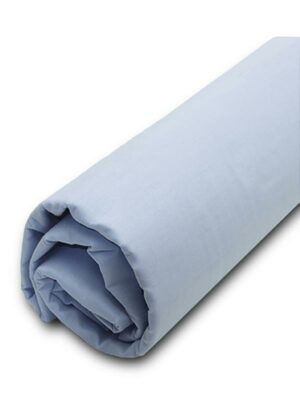 Κατωσέντονο Menta με λάστιχο 16 Light Blue Διπλό (160x200+25) SUNSHINEHOME - Image 2