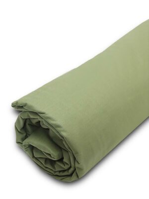 Κατωσέντονο Menta με λάστιχο 11 Olive Υπέρδιπλο (180x200+25) SUNSHINEHOME - Image 2