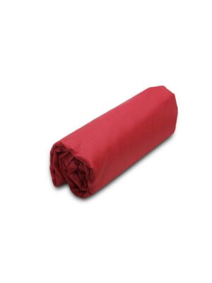 Κατωσέντονο Menta με λάστιχο 12 Red Διπλό (160x200+40) SUNSHINEHOME