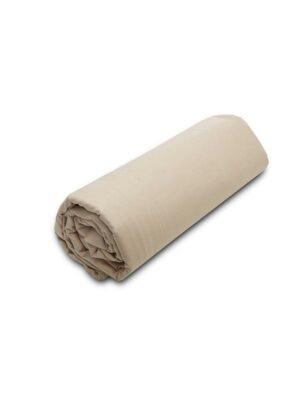 Κατωσέντονο Menta με λάστιχο 22 Sand Ημίδιπλο (120x200+25) SUNSHINEHOME