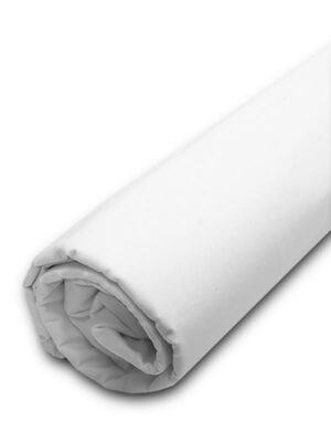 Κατωσέντονο Menta με λάστιχο 1 White Διπλό (160x200+25) SUNSHINEHOME - Image 2