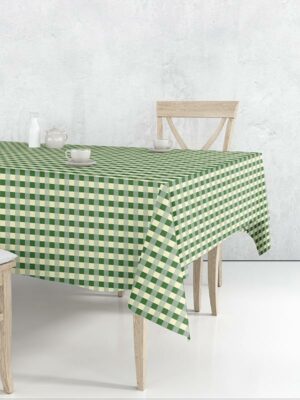 Τραπεζομάντηλο 2024 Green 140x140 SUNSHINEHOME