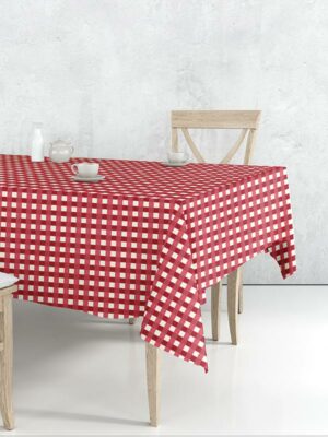 Τραπεζομάντηλο 2024 Red 140x220 SUNSHINEHOME