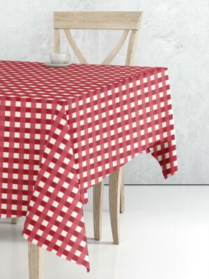 Τραπεζομάντηλο 2024 Red 140x220 SUNSHINEHOME - Image 2