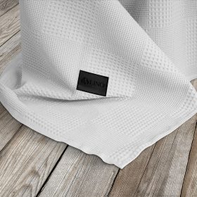 LINO ΚΟΥΒΕΡΤΑ ΠΙΚΕ RENK WHITE 220X240 100% Βαμβάκι - Image 2