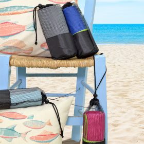 LINO ΠΕΤΣΕΤΑ ΘΑΛΑΣΣΗΣ KELEN BLACK 80X160 100% Microfiber - Image 4