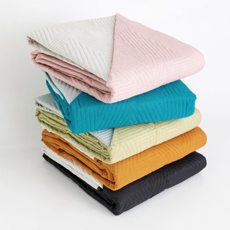 Κουβερλί Premium Μονό 160 x 240 cm  100% Πολυέστερ Ταμπά-Εκρού BOREA - Image 2