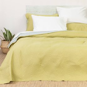 Κουβερλί Premium Μονό 160 x 240 cm  100% Πολυέστερ Ταμπά-Εκρού BOREA - Image 10