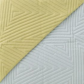 Κουβερλί Premium Υπέρδιπλο 220 x 240 cm 100% Πολυέστερ Μαύρο-Εκρού BOREA - Image 4